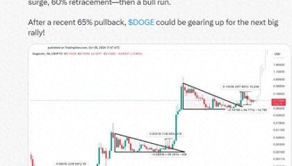 65%的大幅回调后，狗狗币是否正酝酿新一轮强劲反弹？
