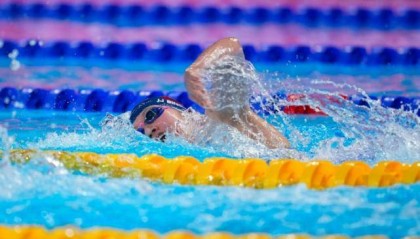 世锦赛女子1500米自由泳决赛 李冰洁获得第四名