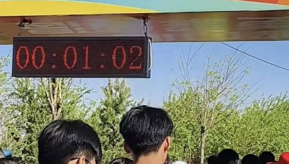 因领导没发言，越野赛回起点重跑？官方回应