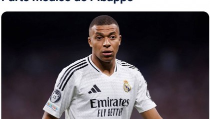 皇马官方：姆巴佩左腿大腿受伤，伤停时间待定